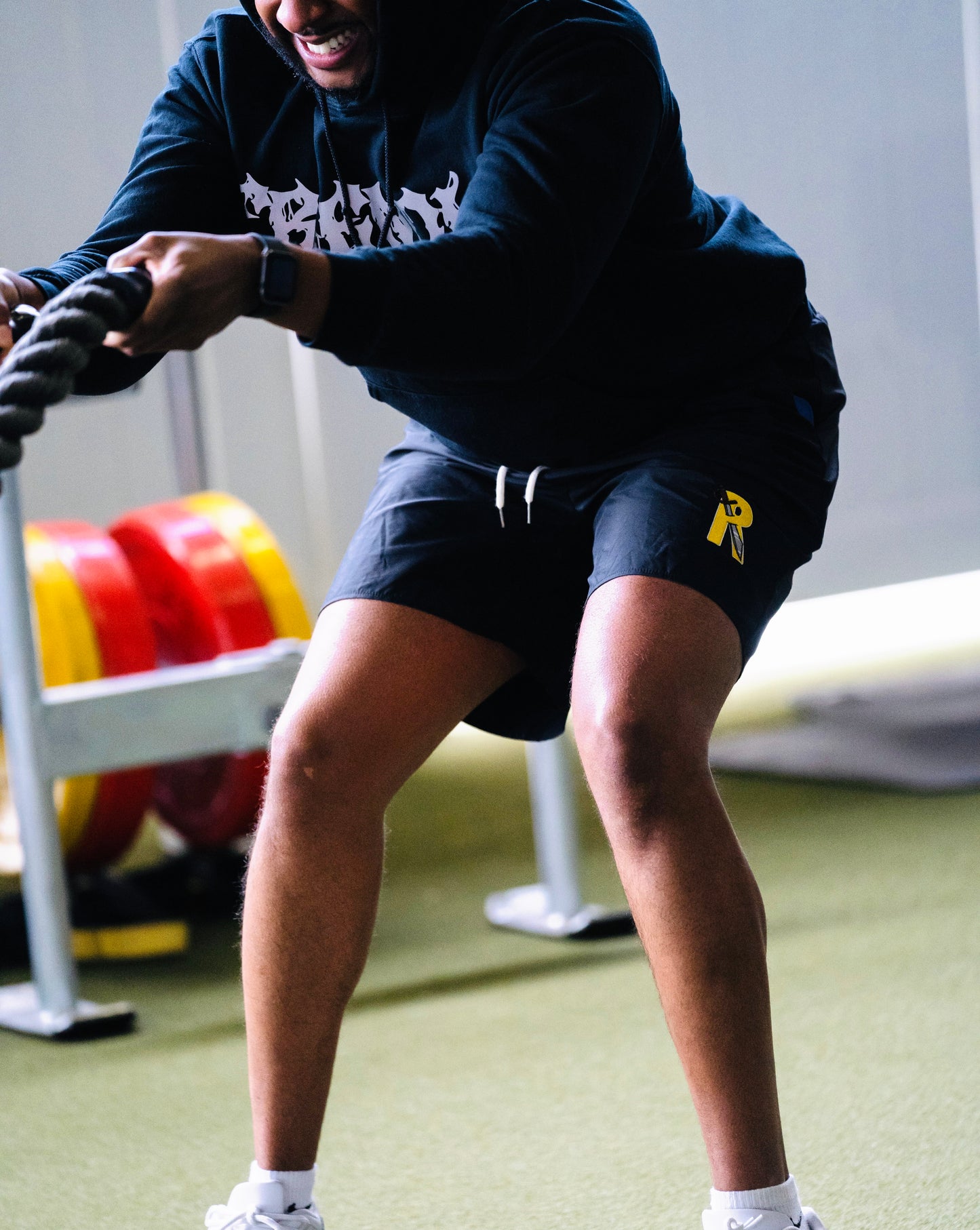 Black & Gold Shorts